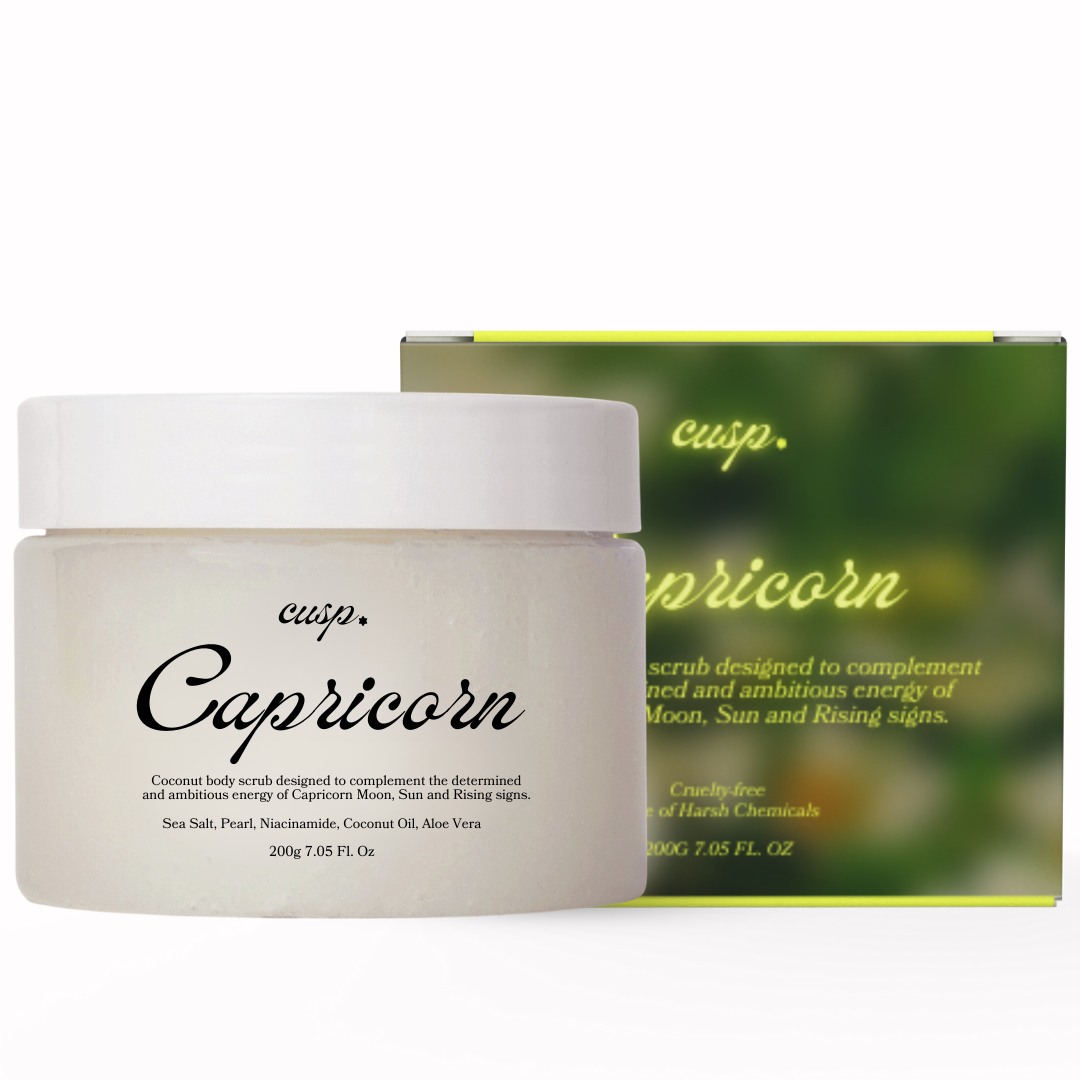 Capricorn Pearl and Coconut Oil Scrub