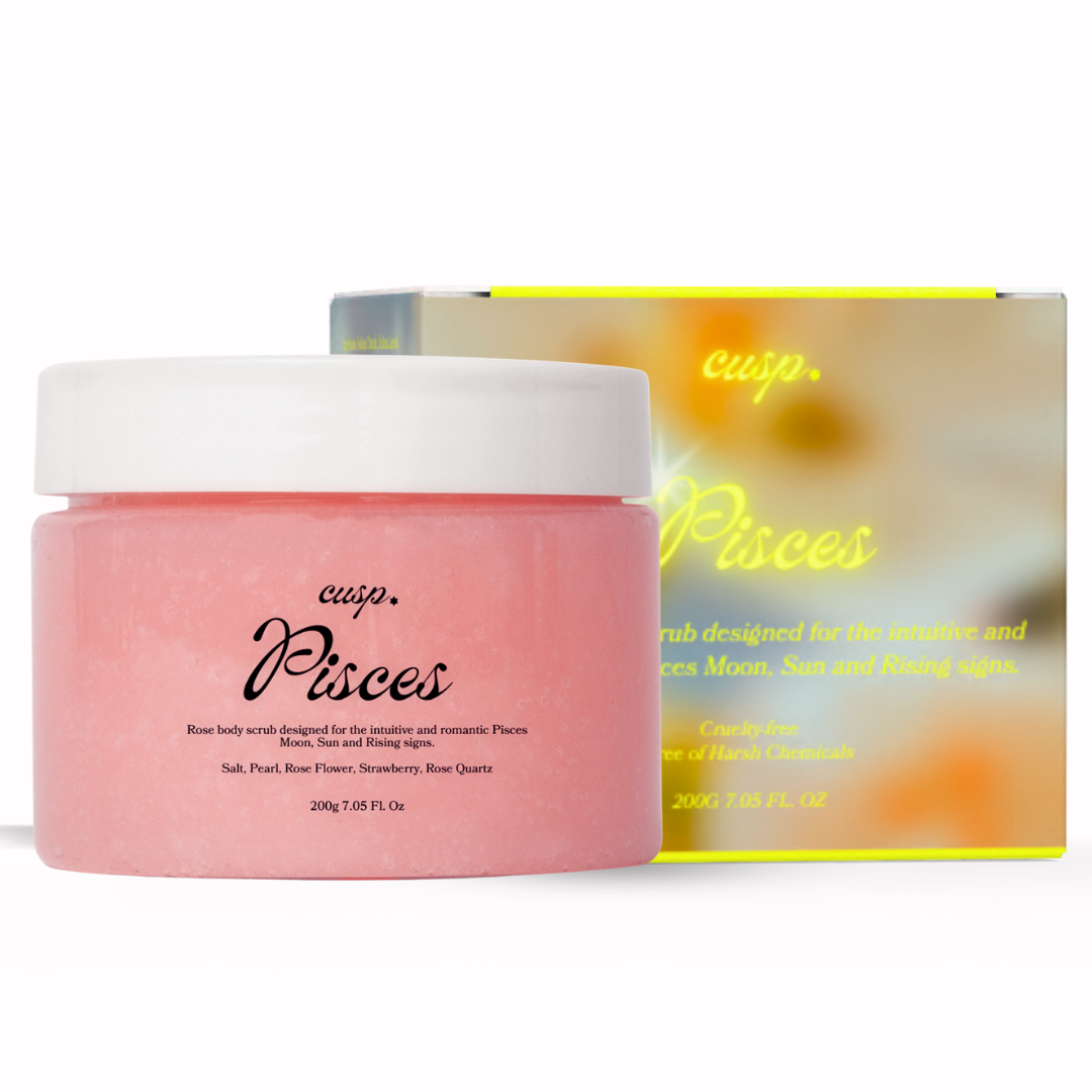 Pisces Pearl and Strawberry Rose Scrub