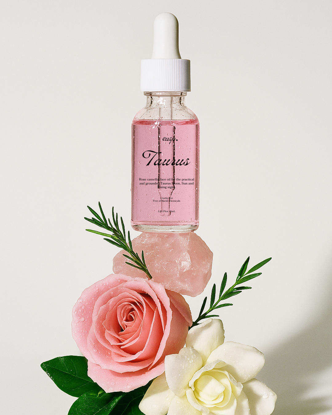 Taurus Rose Camellia Facial Oil