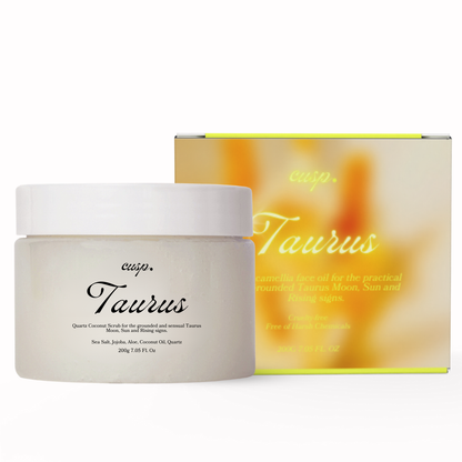 Taurus Quartz and Coconut Oil Scrub