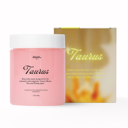 Taurus Rose Jelly Face Mask