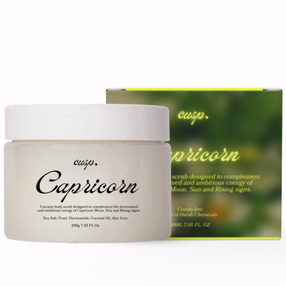 Capricorn Pearl and Coconut Oil Scrub