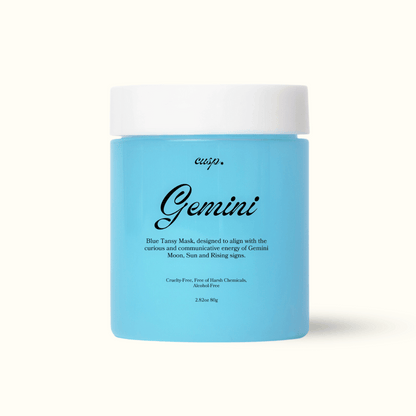 Gemini Blue Tansy Face Mask