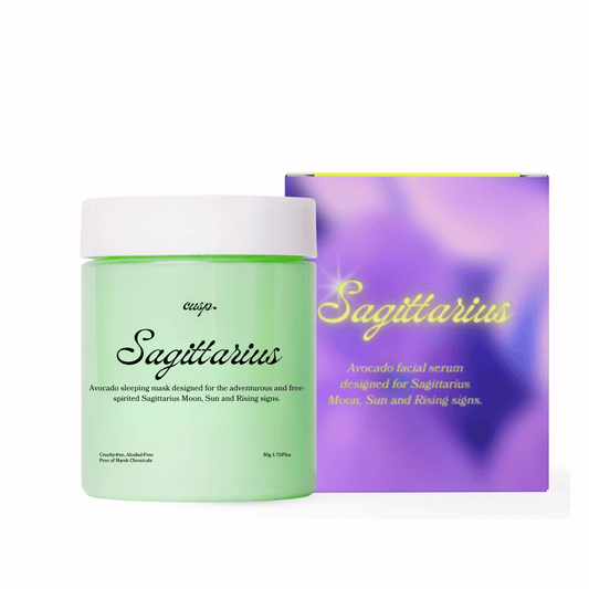 Sagittarius Avocado Sleeping Mask