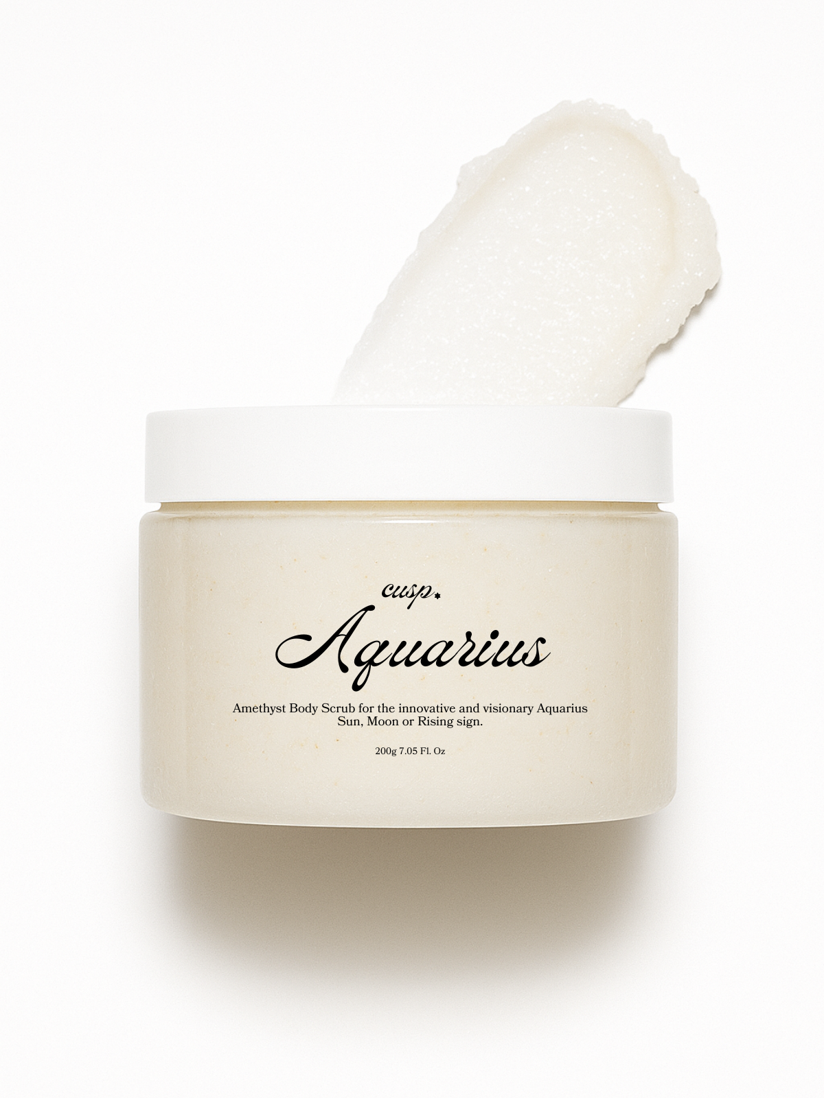 Aquarius Amethyst and Coconut Oil Scrub