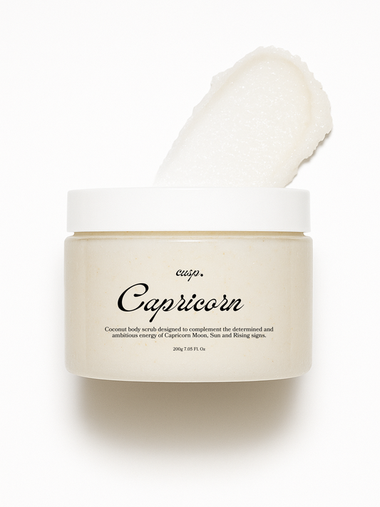 Capricorn Pearl and Coconut Oil Scrub