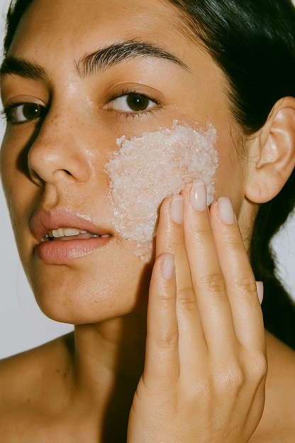 Sagittarius Amethyst and Coconut Oil Scrub