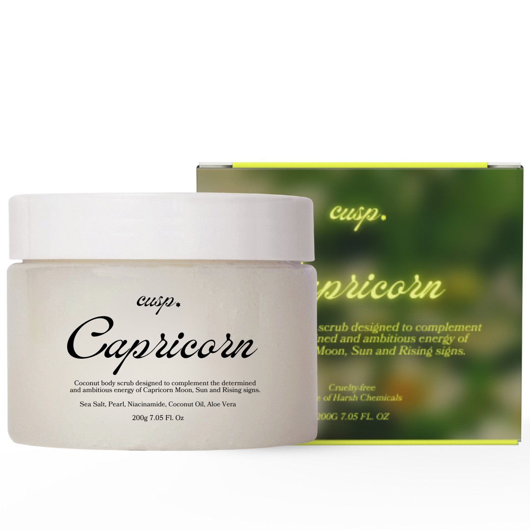 Capricorn Pearl and Coconut Oil Scrub