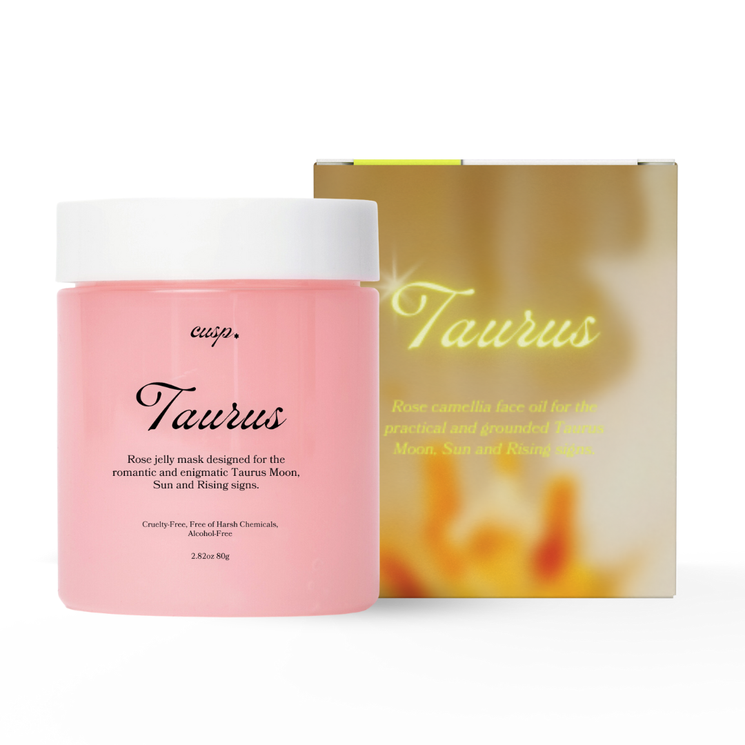 Taurus Rose Jelly Face Mask