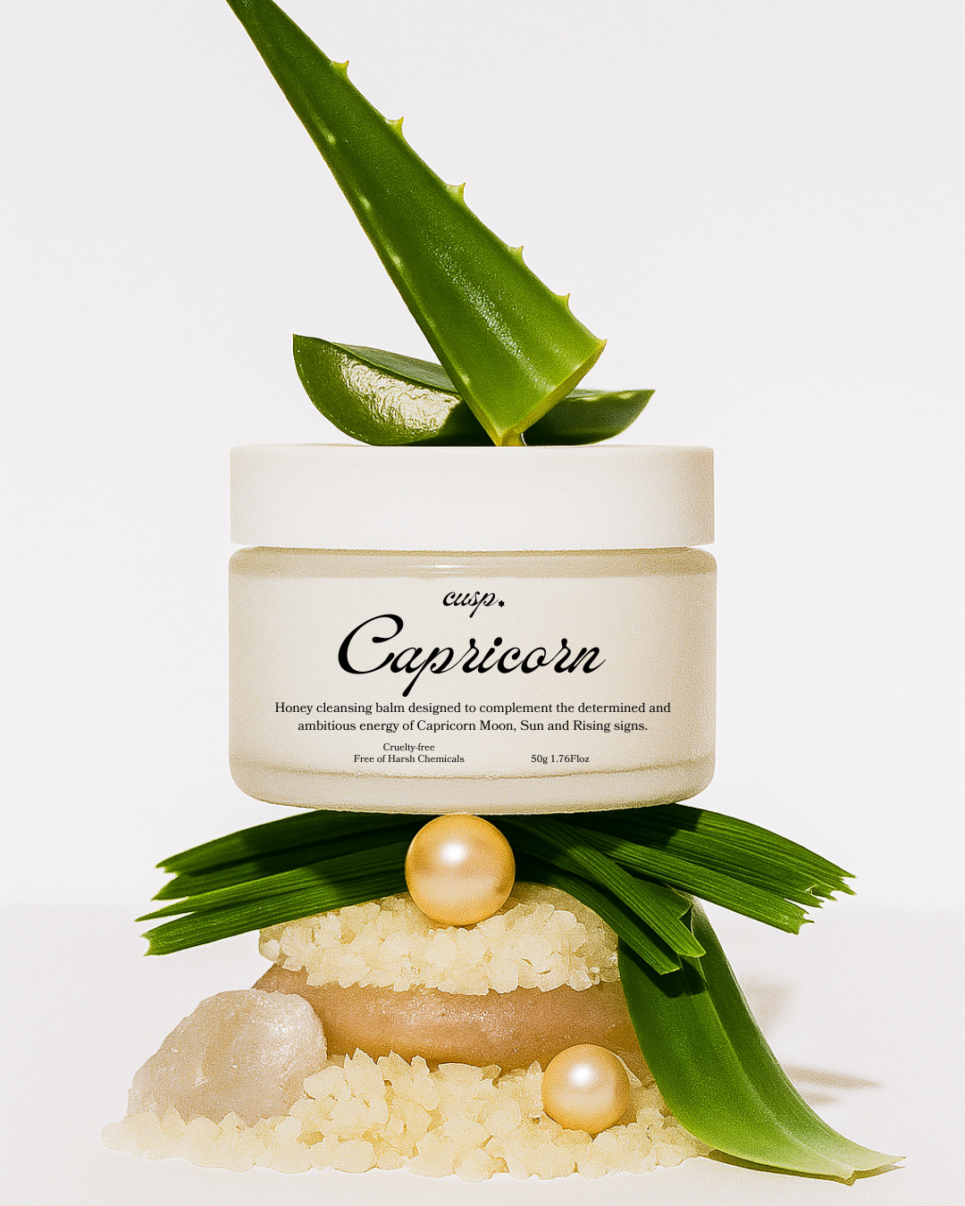 Capricorn Pearl and Coconut Oil Scrub