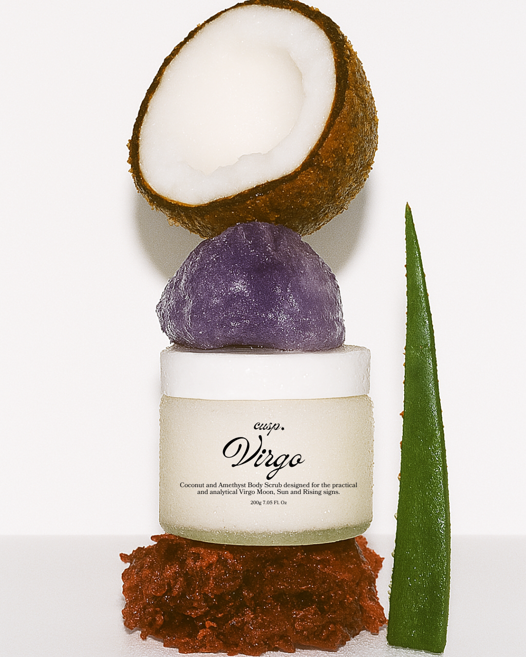 Virgo Amethyst Body Scrub
