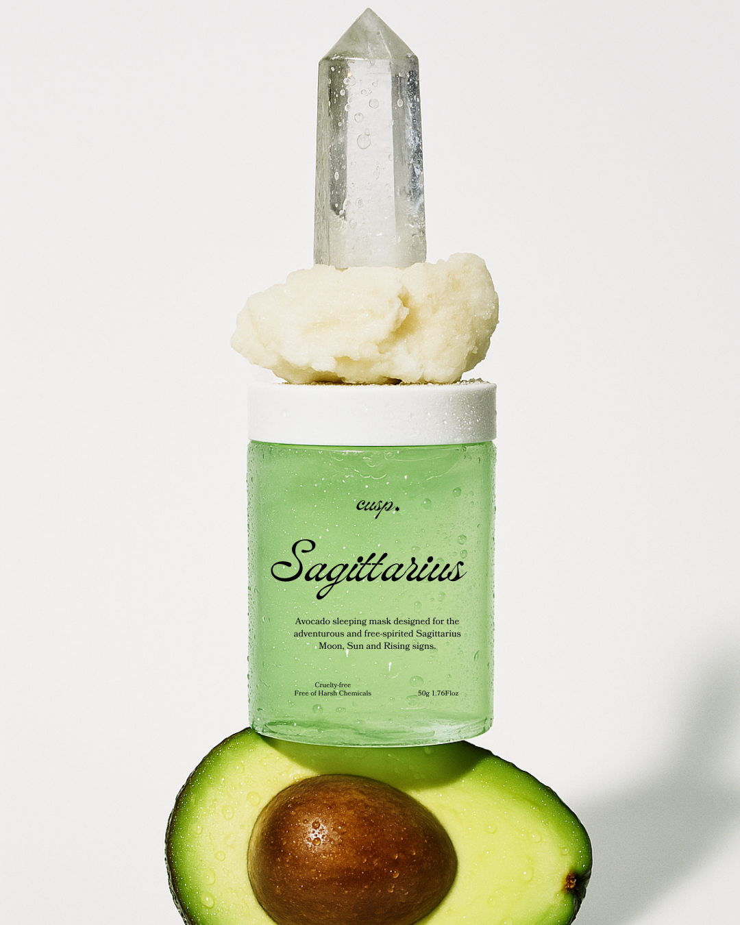 Sagittarius Avocado Sleeping Mask